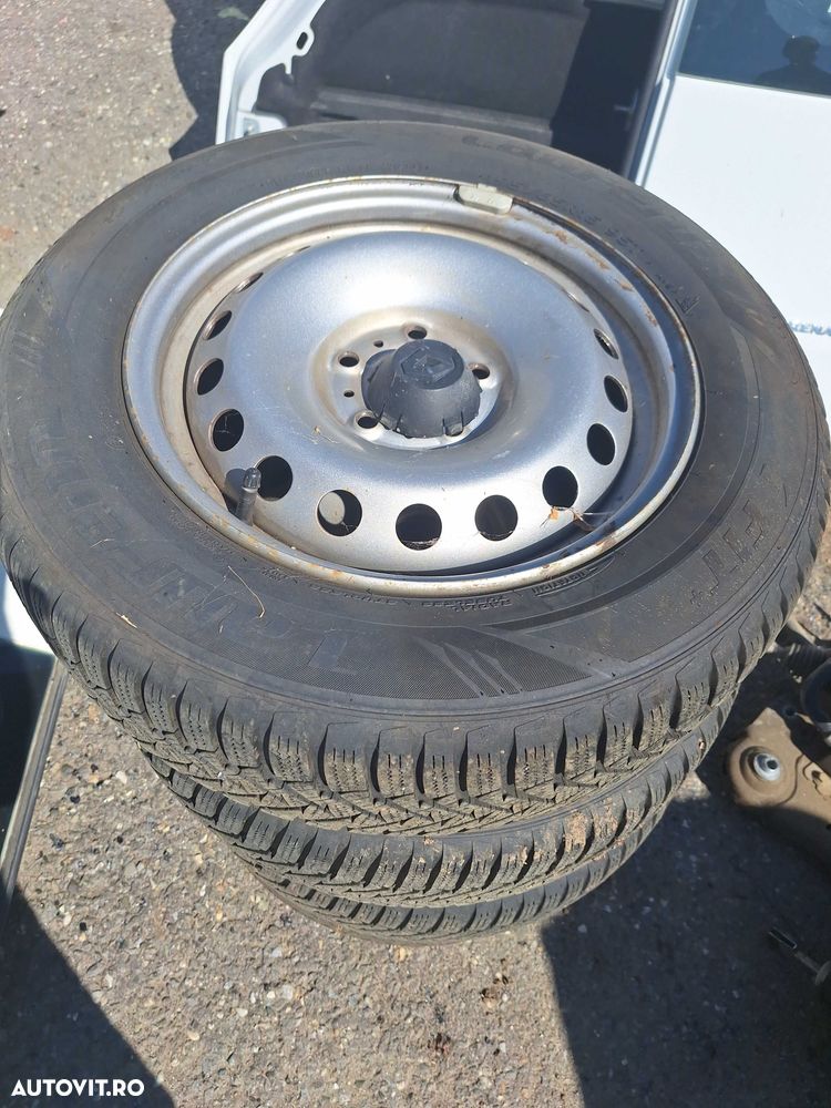 Set roti tabla cu anvelope iarna Renault Kangoo 2019, 5x108 195/65/R15 - 1