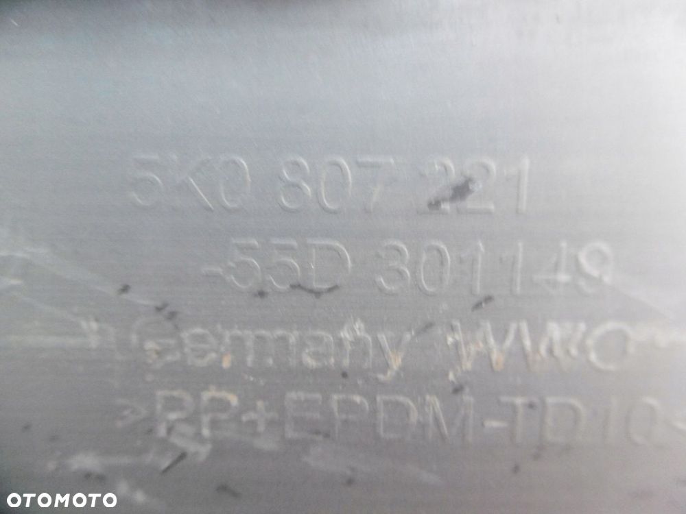 VW GOLF VI 5K0 - zderzak przedni - 6