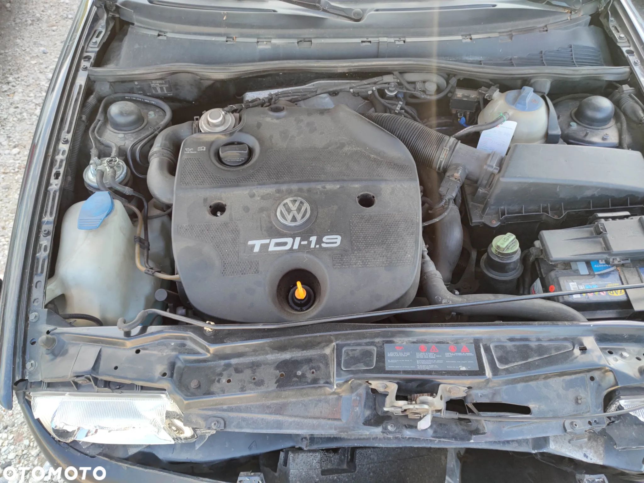 VW polo caddy seat inca silnik kompletny 1.9 TDI ALH - 1