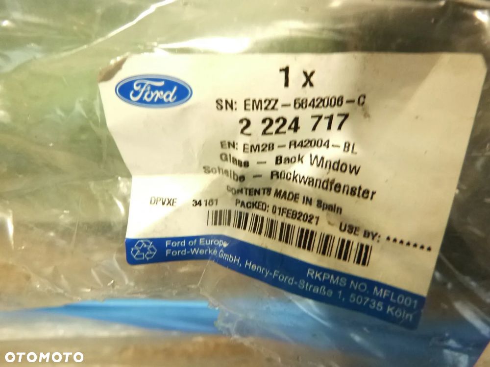 ford s-max mk2 szyba tył nowa oryginał tylna - 2