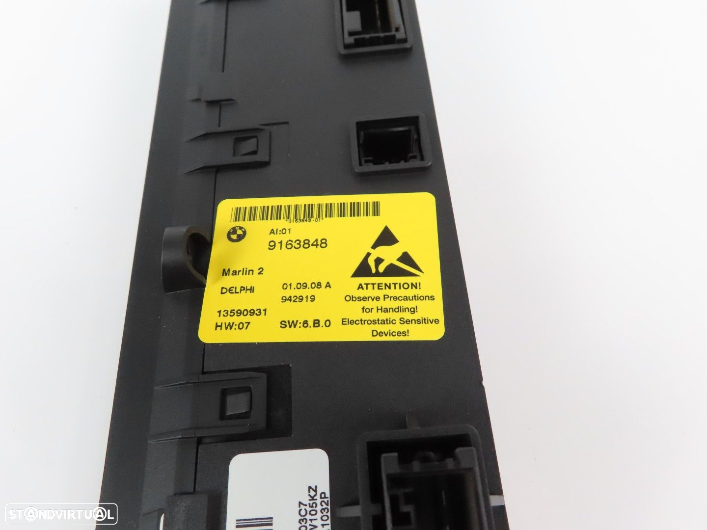Comandos consola central Seminovo/ Original BMW 6 (E63) 61319169123 / 9163848 - 5