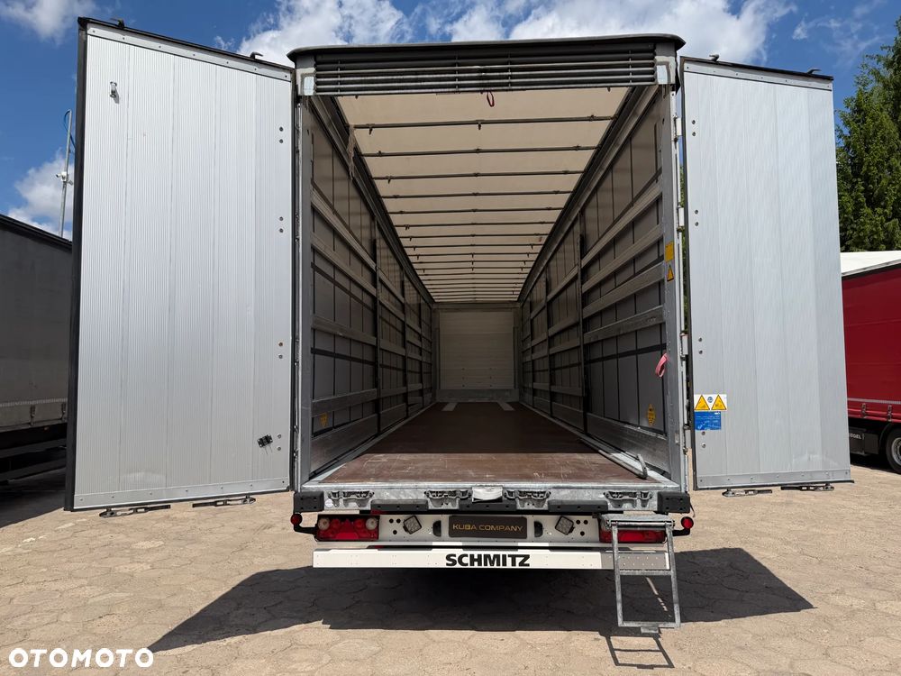 Schmitz Cargobull VARIOS / MEGA i STANDARD / NOWE OPONY DUNLOP / KOSZ PALETOWY / OŚ PODNOSZONA / OSIE SAF / PODNOSZONY DACH / SKRZYNKI Z GAŚNICAMI / PIĘKNY STAN !! - 33