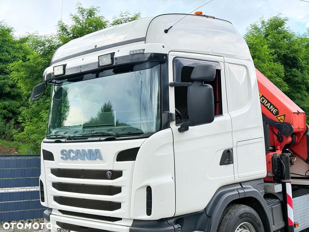 Scania * SCANIA G400 * HDS Palfinger Kran PK 42500 * 3 Osie * Sprowadzona * Bardzo Dobry Stan * - 5