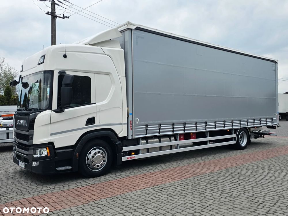 Scania P280 4X2 FIRANKA 9.0m 22 europalety+WINDA DHOLLANDIA! - 2