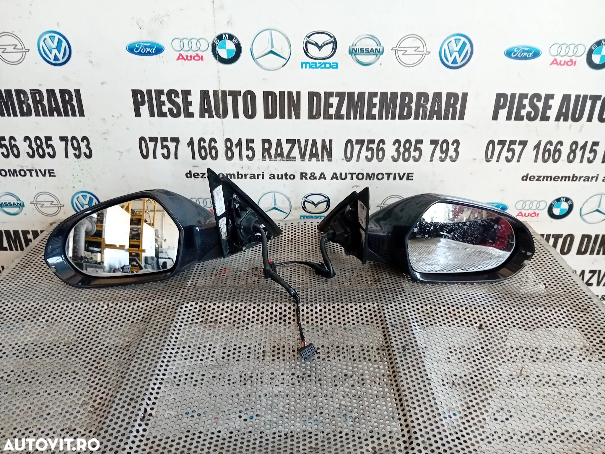 Oglinzi Oglinda Stanga Dreapta Audi A6 4G C7 2012-2018 Fara Rabatare 6 Fire La Mufa ANGLIA - 6