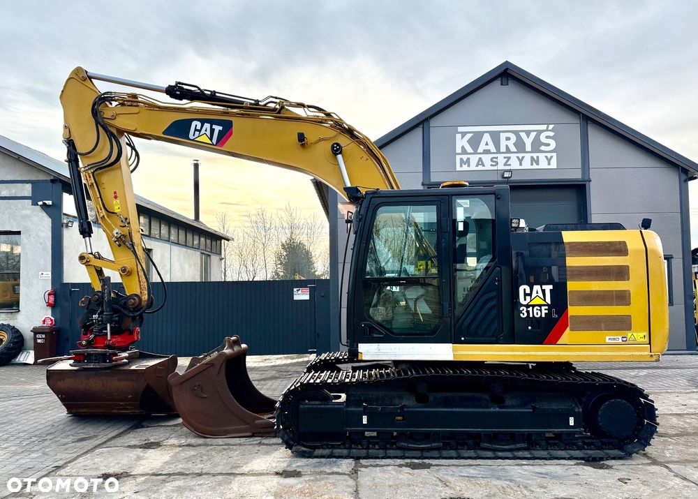Caterpillar KOPARKA GĄSIENICOWA CAT CATERPILLAR 316FL 316E 316F 316 FL 314 315 316 318 2018R. ROTOTILT - 2