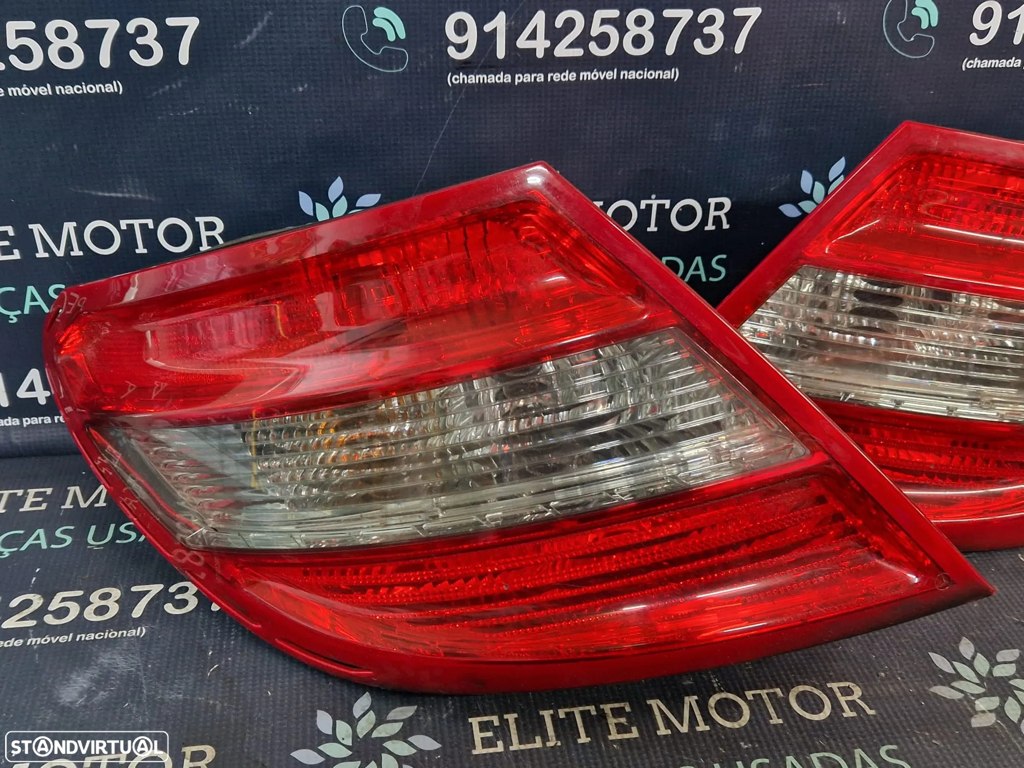 Farolins usados MERCEDES CLASSE C W204 SEDAN CARRO farolim esquerdo direito - 6