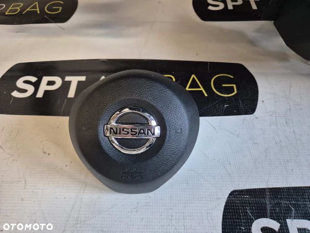NISSAN QASHQAI II X-TRAIL T32 LIFT DESKA ROZDZIELCZA KONSOLA KOKPIT PULPIT PODUSZKI AIRBAG AIR BAG PASY KIT SET - 6