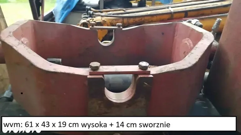 Siłownik Hydrauliczny kiper wywrot kule gniazda kipra Stabilizator podpora HDSa - 13
