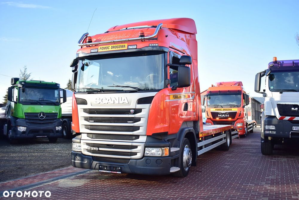 Scania R 370 / Autolaweta/ Pomoc drogowa/ Najazd 8.10m. / Wciągarka/ Sprowadzona z Niemiec ! - 7