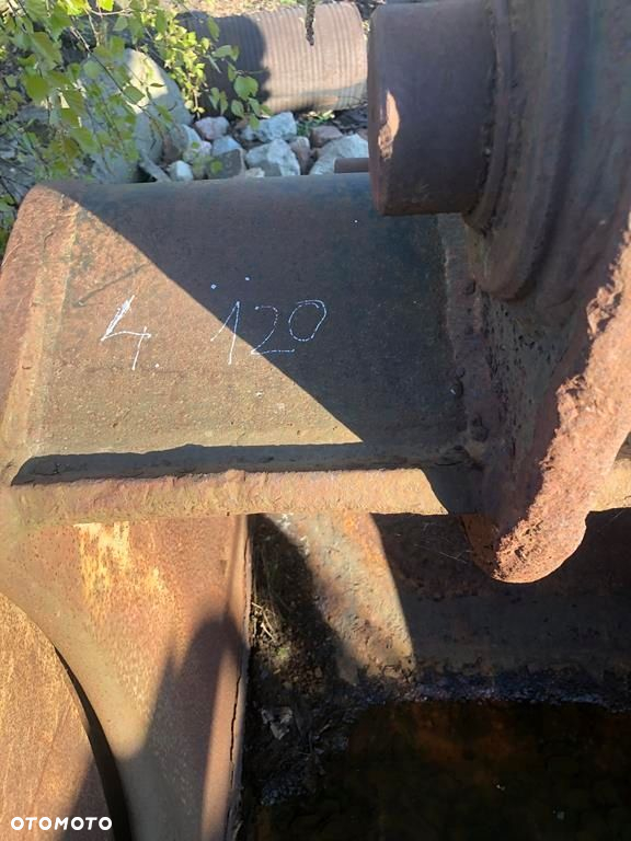 Łyżka do kopania 120 cm sworzeń Fi 8,6 - 2