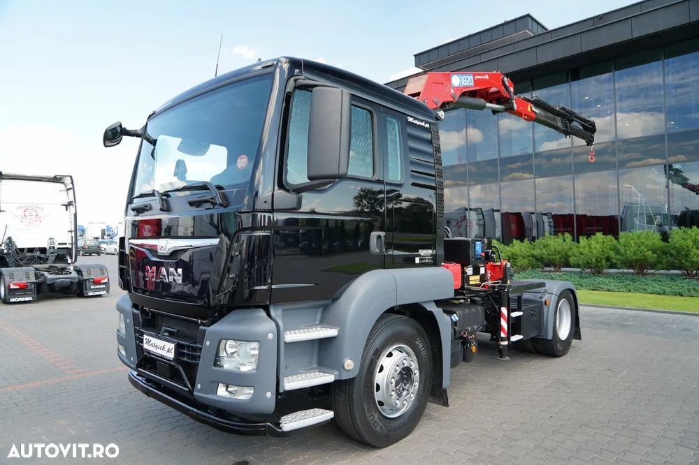 MAN TGS 18.480 / 4x2 / HDS HMF 1820 K6 / 17.2 m REACH / MANUAL / RADIOCOMANDĂ / IMPORTAT - 4
