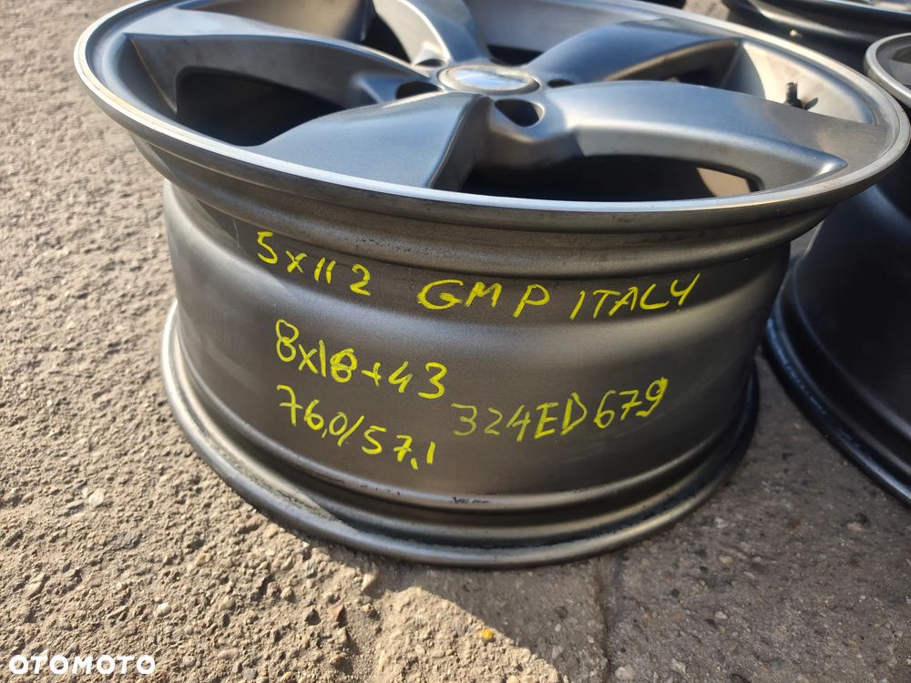 5x112 Alufelgi Felgi Aluminiowe Grafitowe Koła 18 SKODA SUPERB OCTAVIA II 2 III 3 IV 4 YETI SUPERB Kodiaq Karoq SEAT EXEO LEON TOLEDO ALTEA XL Ateca Tarraco ALHAMBRA VW PASSAT B5 B6 B7 B8 GOLF 5 6 7 CADDY JETTA TOURAN Troc SHARAN AUDI Q2 A4 B5 B6 B7 A6 C5 C6 A3 8P 8V Legnica ALU-RAD - 4