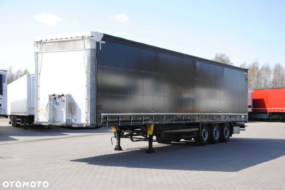 Schmitz Cargobull SCS kurtyna, podnoszona oś - 7