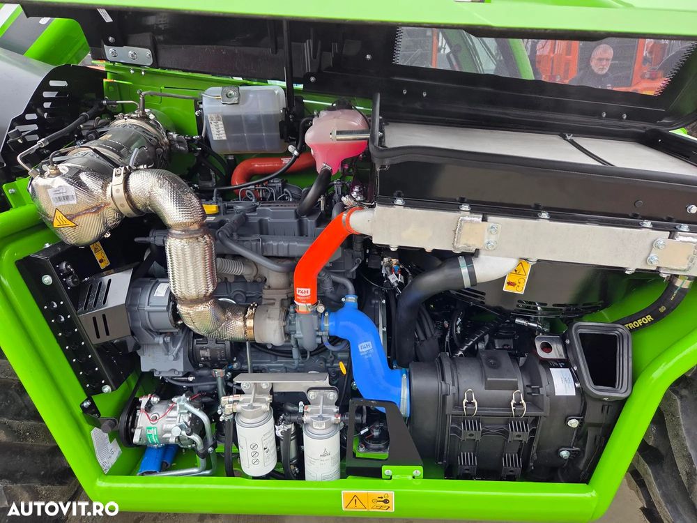 Merlo TF35.7-140, TELESCOPIC ridica 3,5t la 7m, 140CP Deutz, Aer conditionat, furci, cupa 3mc, graifer busteni, garantie 1 an, posibilitate leasing-PROMOTIE 85900 EUR+Tva - 19