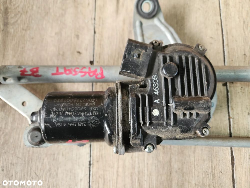 Silniczek mechanizm wycieraczek VW PASSAT B7 2014r 3AB955419A 3AB955023A Europa - 2