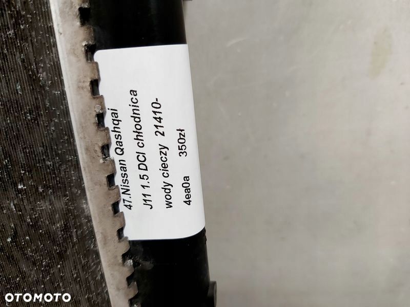 nissan qashqai ii j11 1.5 dci chłodnica wody cieczy 21410-4ea0a - 7