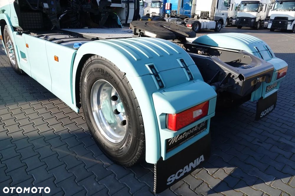 Scania R 450 / RETARDER / KLIMA POSTOJOWA / CAŁA NA PODUSZKACH / ALUSY / OPONY 100 % / SPROWADZONA / PO KONTRAKCIE SERWISOWYM - 15