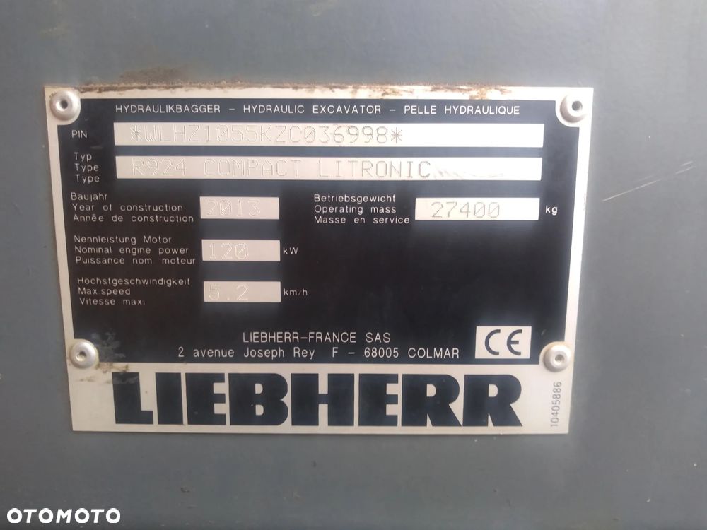 Liebherr R924 COMPACT LITRONIC - 15