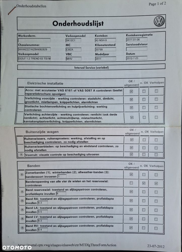 Volkswagen Golf 1.2 TSI BMT Trendline Perfectline - 24