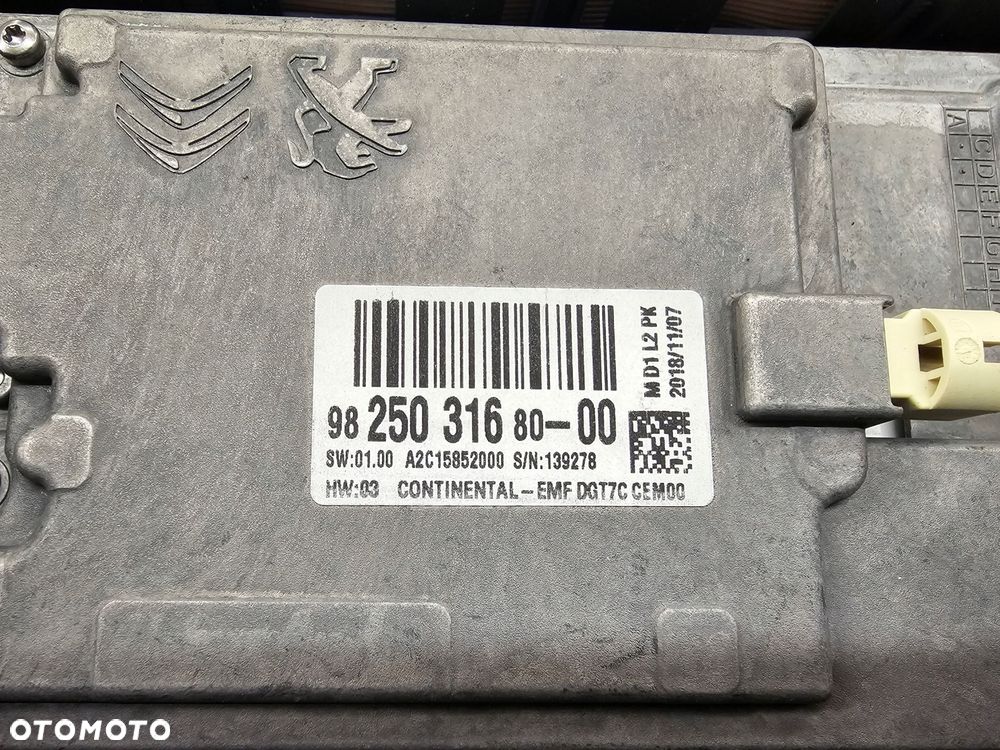 ekran wyswietlacz jumpy iii peugeot expert iii toyota proace ii 9825031680 - 4