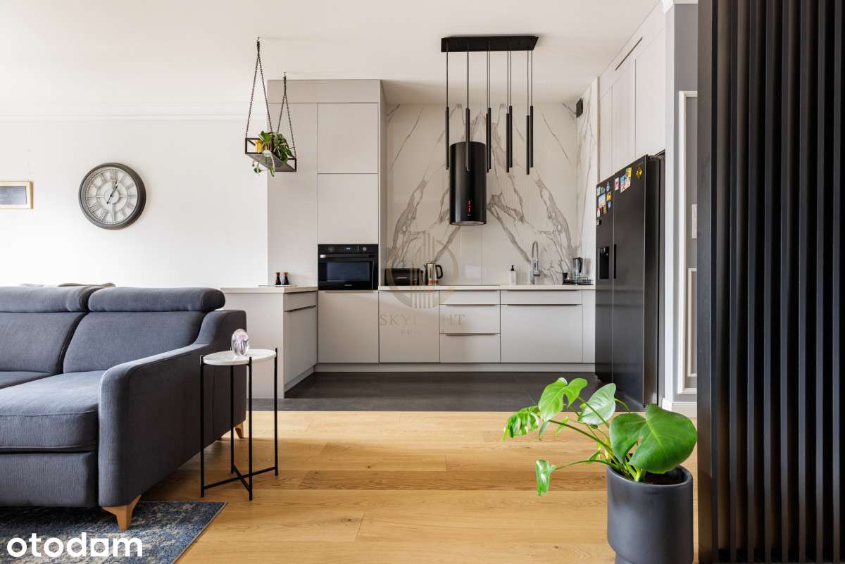 Trzypokojowy apartament z 30 m2 tarasem