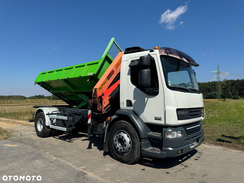 DAF LF 55 250 Wywrotka + HDS Dźwig PALFINGER PK15500 // Super Stan // Świeżo sprowadzony - 4