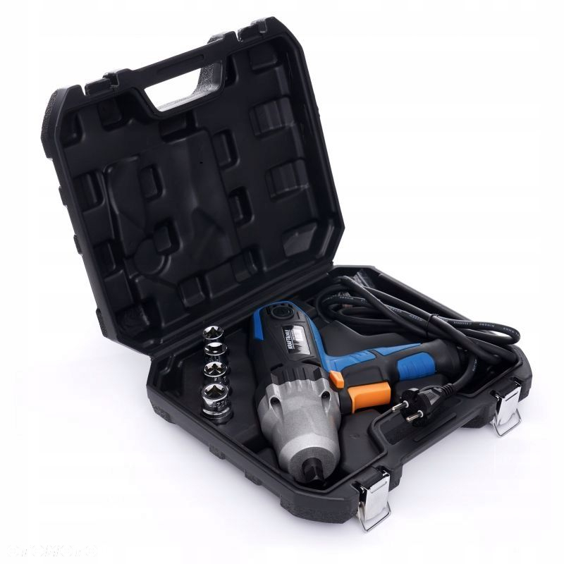 ELEKTRYCZNY KLUCZ UDAROWY 2200W 700Nm 1/2" DO KÓŁ WALIZNA  NASADKI KRAFT - 4