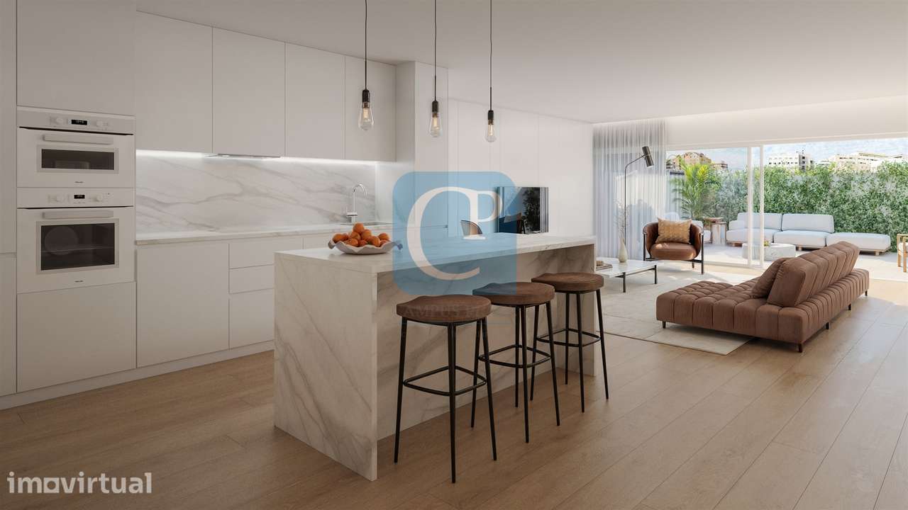 Apartamento T3 em construção, no Empreendimento Brito Capelo 1023 - Grande imagem: 4/28