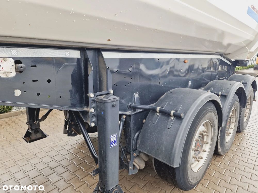 Schwarzmuller K3A * wywrotka stalowa * 27m3 * pod ciągnik 4x4 * siodło 1 380 mm * - 12