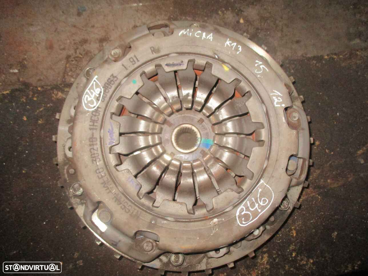 Embraiagem VALEO 302101 HCOA NISSAN MICRA K13 2015 1.2I VALEO/188MM MONOMASSA COMPLETO - 2