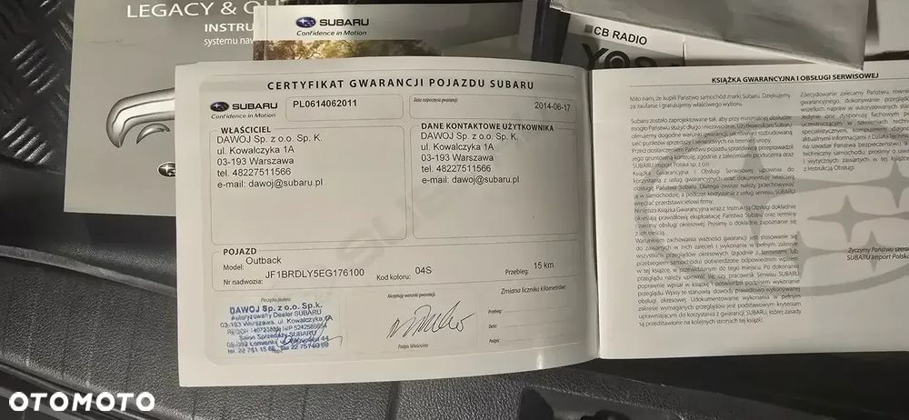 Subaru Outback 2.0D Comfort Lineartronic - 17