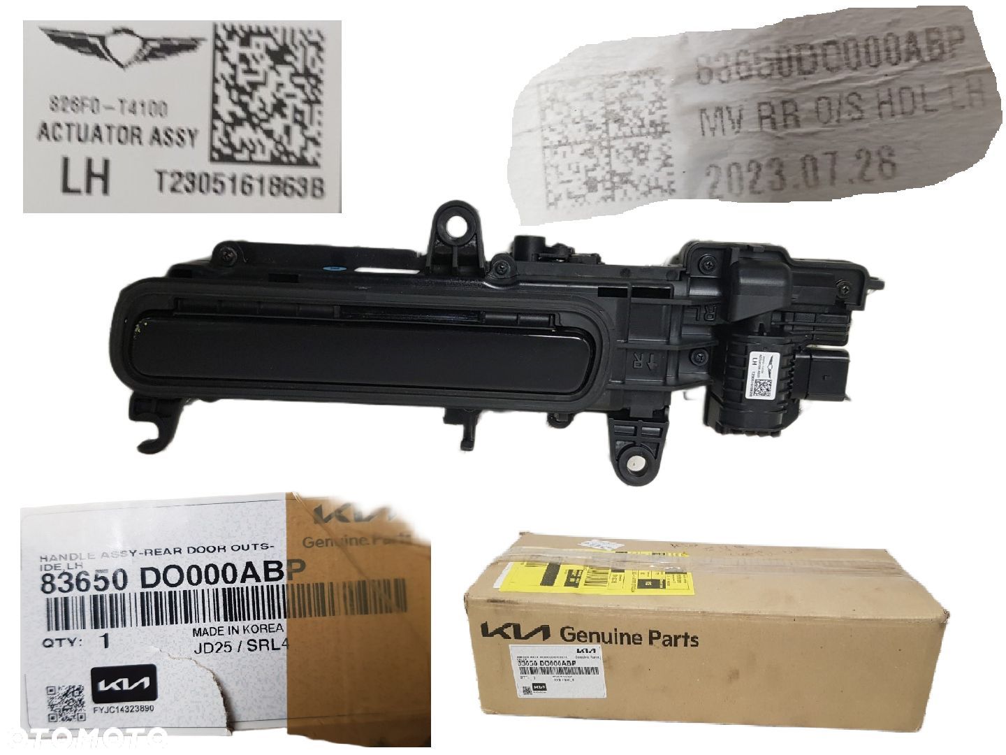 ORYGINALNA KLAMKA LEWA TYLNA KIA EV9 83650-DO000 - 1