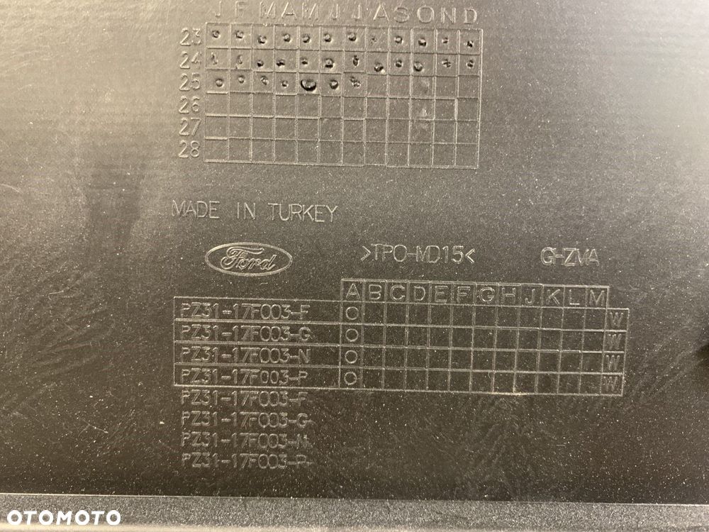 NOWY ORYGINALNY ZDERZAK  PRZEDNI PRZÓD FORD TRANSIT E-CUSTOM MK2 II 2 24-26 PZ31-17F003-F - 7