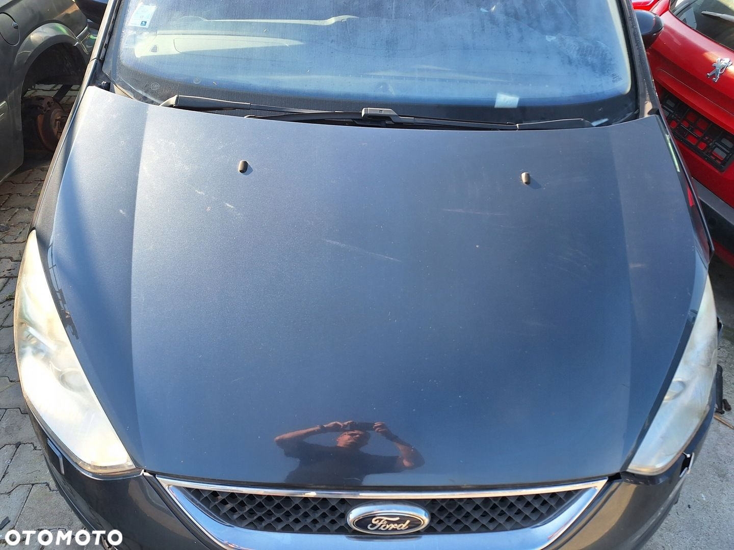 FORD GALAXY II MK3 06-10 MASKA POKRYWA KLAPA SILNIKA X6 - 5