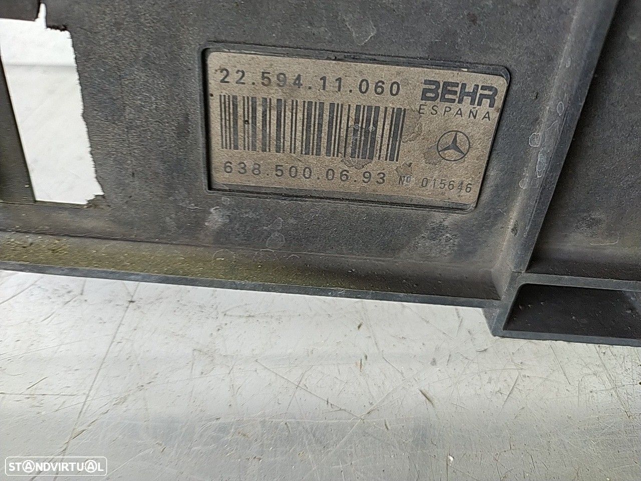 Termoventilador Mercedes-Benz Vito Caixa (638) - 5