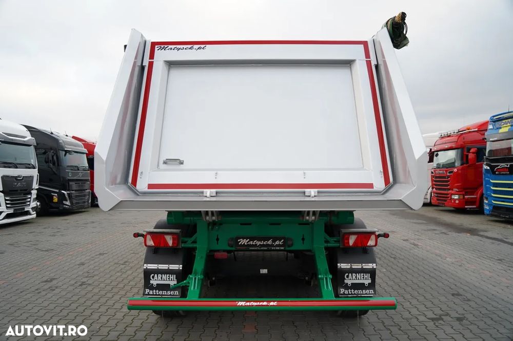 Carnehl BASCĂ CARNHEL 24 M3 / 5 200 KG !! / PUȚIN FOLOSIT / PUNCT RIDICAT / JANTE DIN ALIAJ - 14