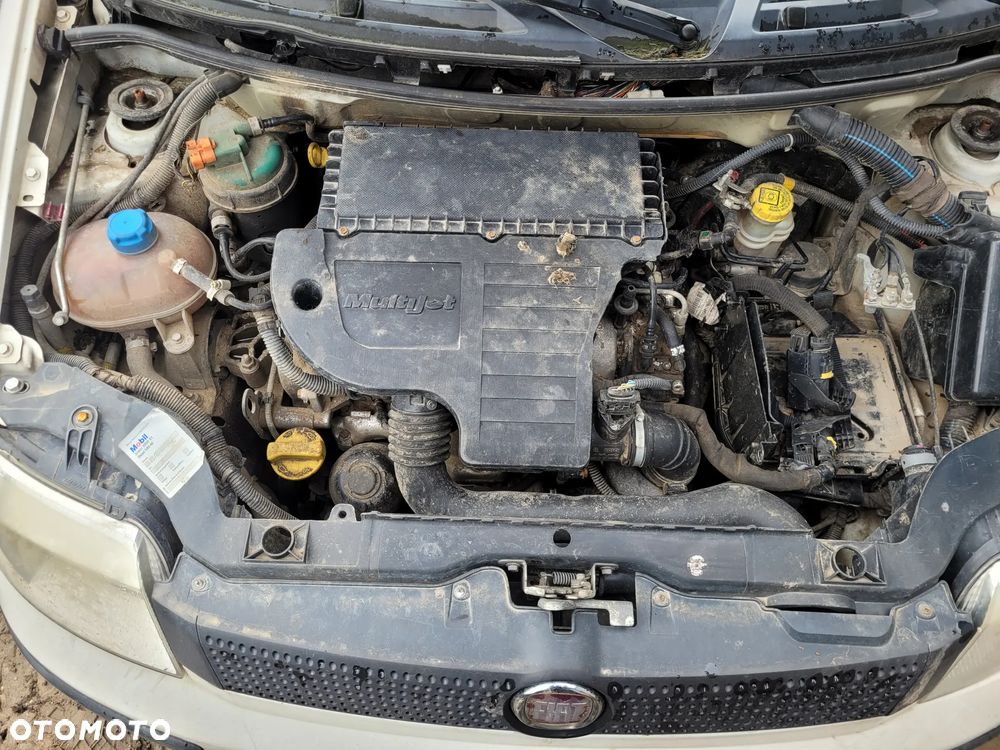 fiat panda II silnik 1.3 multijet 169.axc1a skrzynia sanki belka przód tył wahacz zacisk zwrotnica maglownica - 1