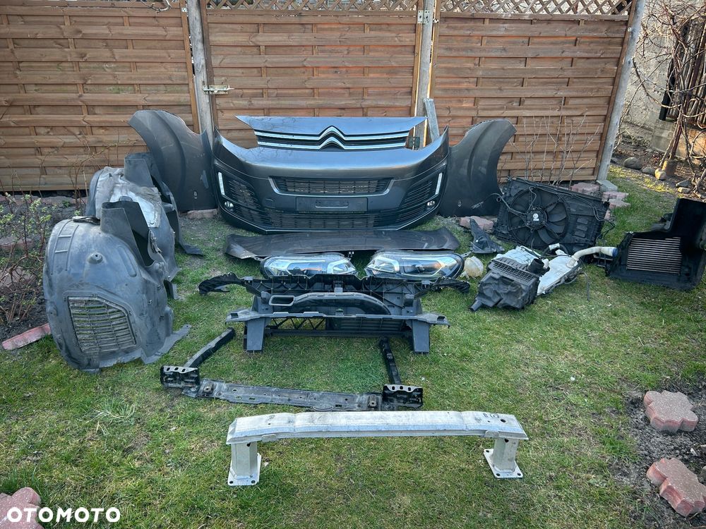 Citroen Jumpy III przód Zderzak Maska Błotnik Pas Przedni Chłodnice - 1