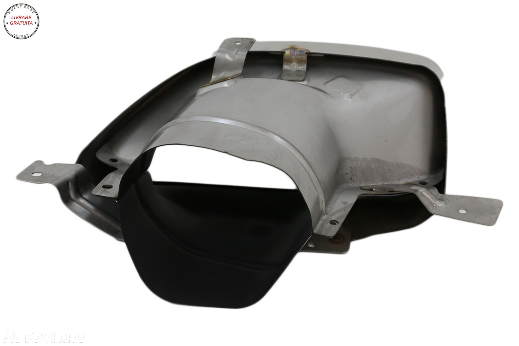 Difuzor Bara Spate cu Ornamente Evacuare Crom BMW 4 Series G22 G23 M Sport (2020-u- livrare gratuita - 9