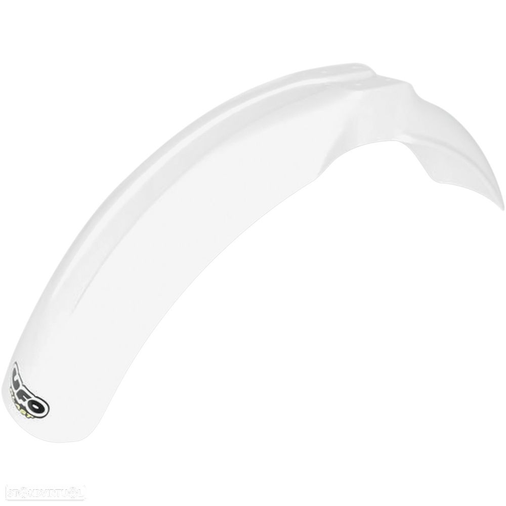 guarda lamas dianteiro ufo branco honda cr 125 / 250 / 500 - 1