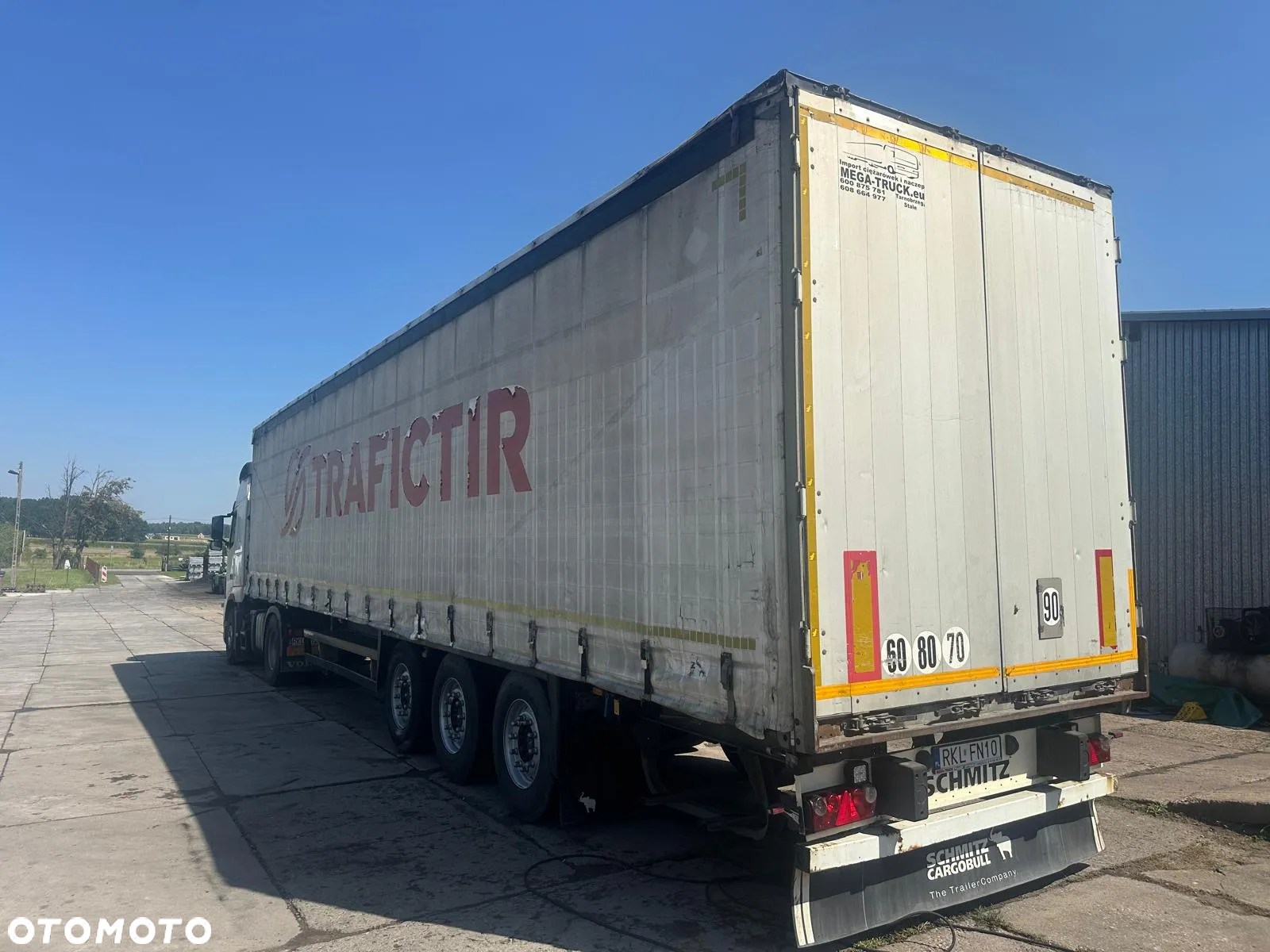 Schmitz Cargobull firanka - 2
