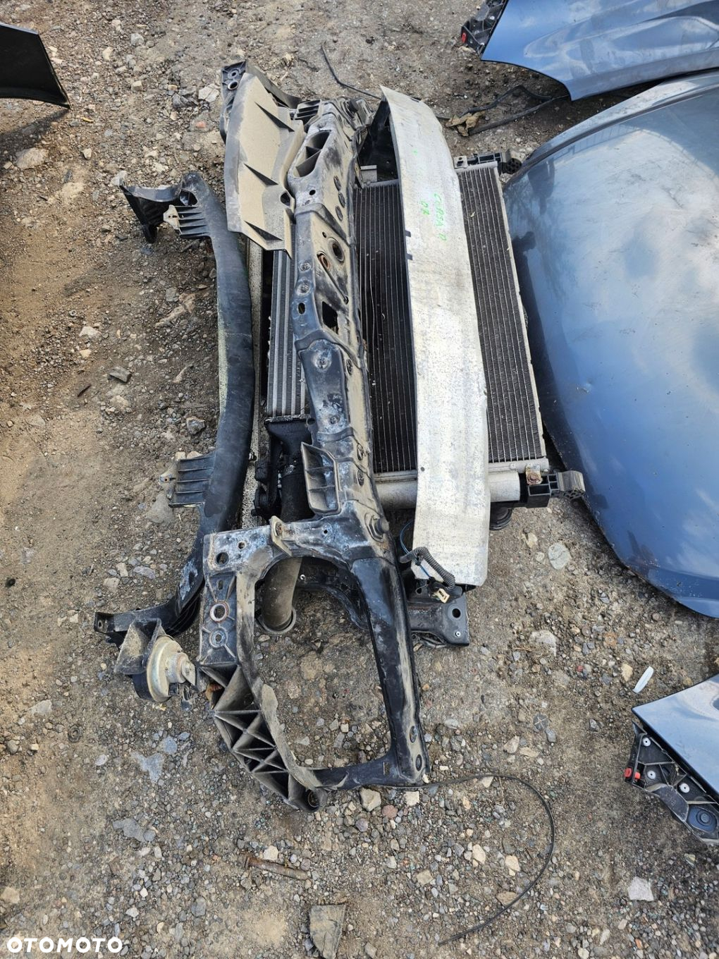 BŁOTNIK MASKA ZDERZAK PAS PRZEDNI CHŁODNICA WODY OPEL CORSA D 07 1.3CDTI - 3