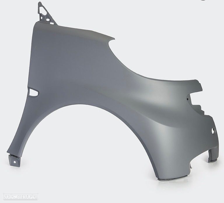 Guarda Lamas Novo Smart Fortwo 451 Frente Dto 2007 a 2015 - 1