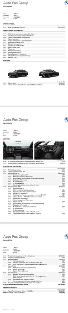 BMW Seria 5 540d xDrive mHEV M Sport - 12