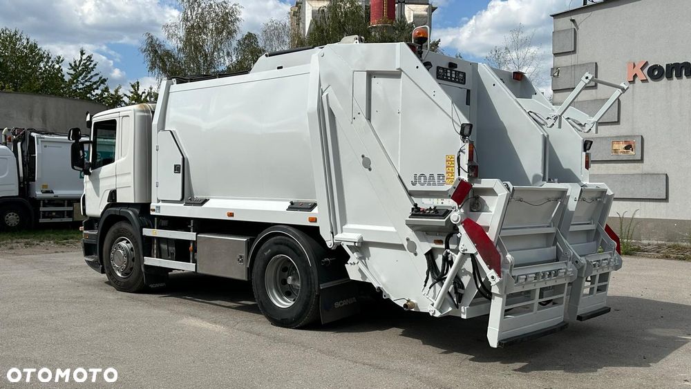 Scania P280 śmieciarka DWIE KOMORY JOAB 12m3 EURO 6 - 3