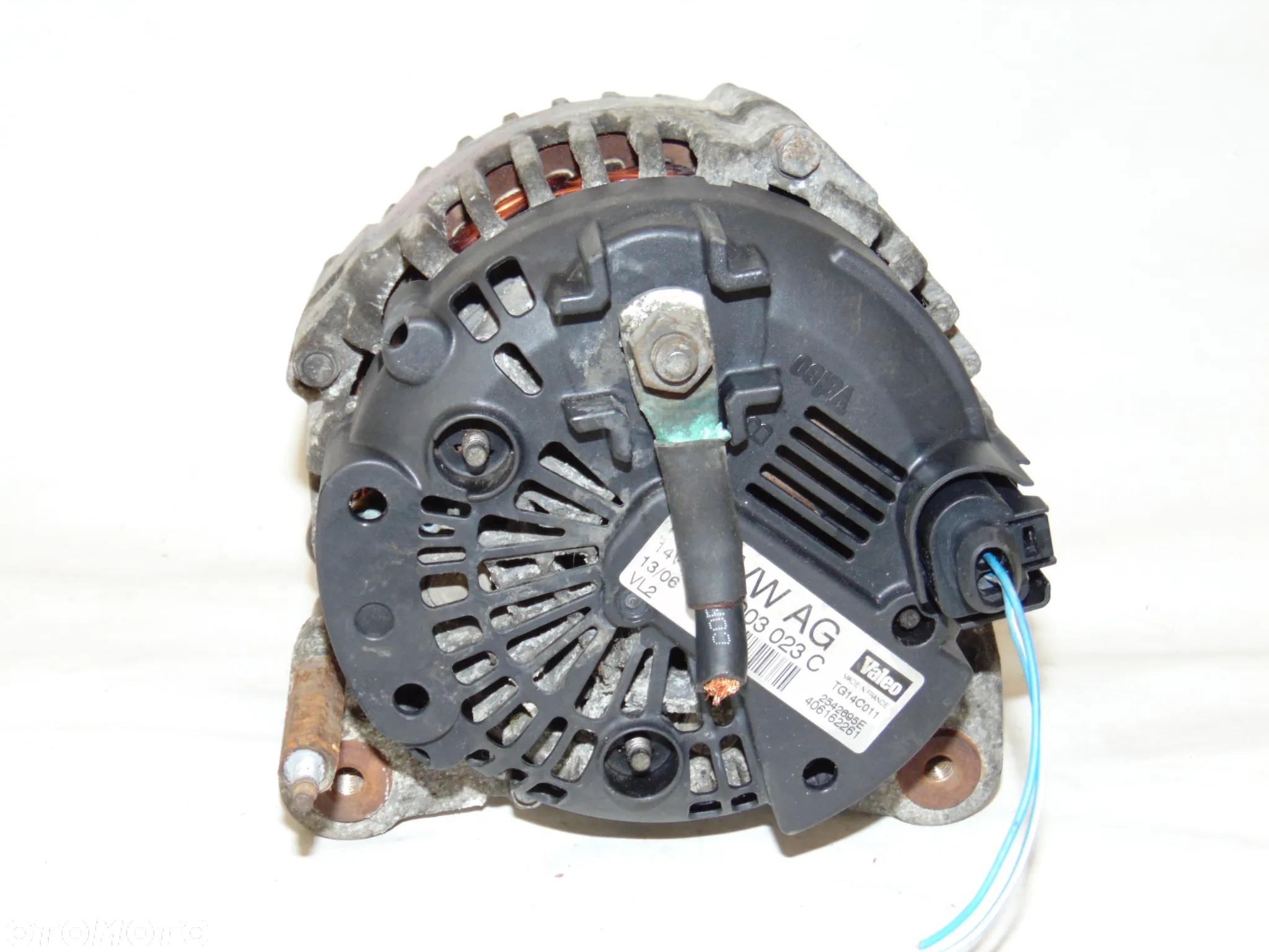 ORYGINAŁ alternator 06F903023F Skoda Superb Octavia 2 II VW Volkswagen Golf 5 V 6 VI Plus Passat B6 Touran Sharan Seat Alhambra diesel 1.9 2.0 TDI - 5