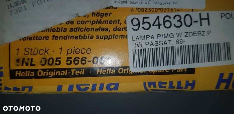 HALOGEN Lampa przeciwmgielna przód PRAWY VW PASSAT 88- - 3