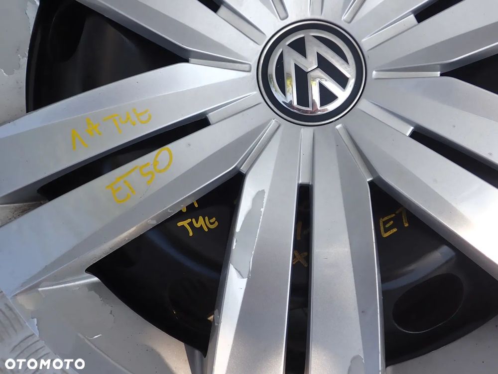 FELGI STALOWE VW 5X112 6,5X16 ET 50 1K0601027A KOŁPAKI - 10