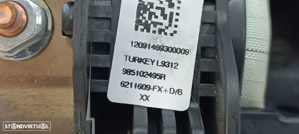 AIRBAG FRENTE ESQUERDO RENAULT TWIZY BLACK SPORT EDITION - 2